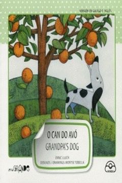 portada O can do avo / grandpa's dog (in Galician)