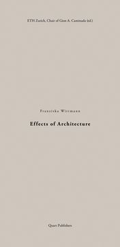 portada Effects of Architecture (en Inglés)