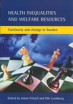 portada health inequalities and welfare resources: continuity and change in sweden (en Inglés)