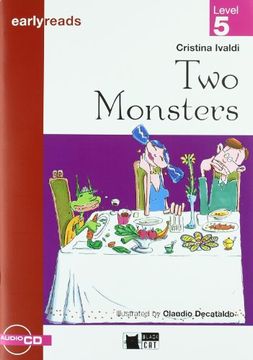 portada Two Monsters+Cd (Black Cat. Earlyreads) (en Inglés)