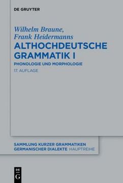 portada Althochdeutsche Grammatik i (en Alemán)