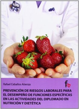 portada Prevención De Riesgos Laborales Para El Desempeño De Funciones Específicas En Las Actividades Del Diplomado En Nutrición Y Dietética