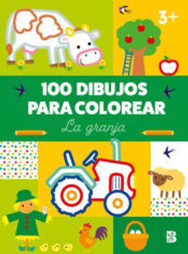 portada 100 Dibujos Para Colorear-La Granja