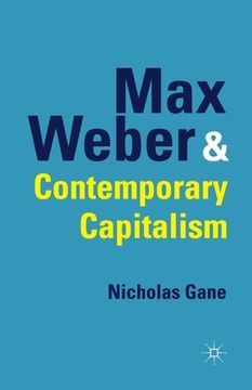 portada Max Weber and Contemporary Capitalism (en Inglés)