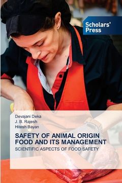 portada Safety of Animal Origin Food and Its Management (en Inglés)