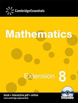 portada Cambridge Essentials Mathematics Extension 8 Pupil's Book With Cd-Rom (en Inglés)