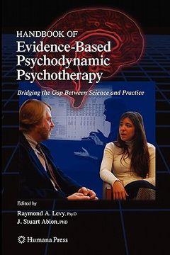 portada handbook of evidence-based psychodynamic psychotherapy: bridging the gap between science and practice