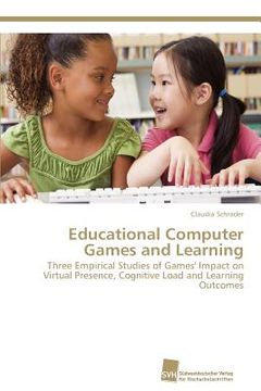portada educational computer games and learning (en Inglés)