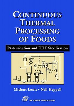 portada continuous thermal processing of foods: pasteurization and uht sterilization (en Inglés)