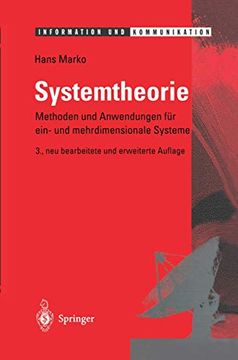 portada Systemtheorie: Methoden und Anwendungen für Ein- und Mehrdimensionale Systeme (en Alemán)