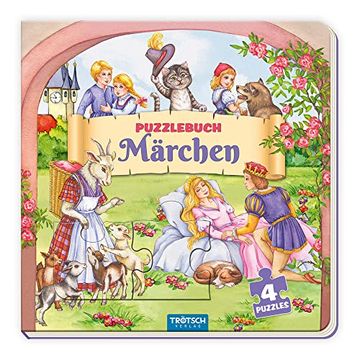 portada Trötsch Pappenbuch Puzzlebuch Märchen: Beschäftigungsbuch Entdeckerbuch Puzzlebuch (en Alemán)