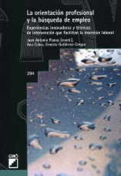 portada La orientación profesional y la busqueda de empleo: 294 (Grao - Castellano) (in Spanish)