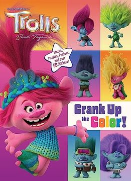 portada Trolls Band Together: Crank Up the Color! (DreamWorks Trolls) (in English)