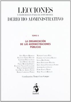 portada la organizacion de las administraciones publicas ii