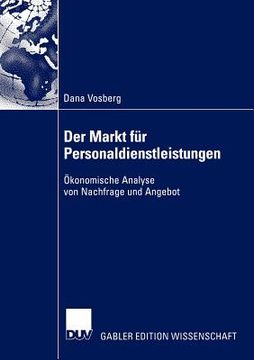 portada der markt fur personaldienstleistungen (in German)