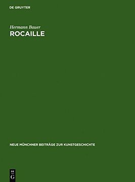 portada Rocaille (Neue M Nchner Beitr GE Zur Kunstgeschichte)