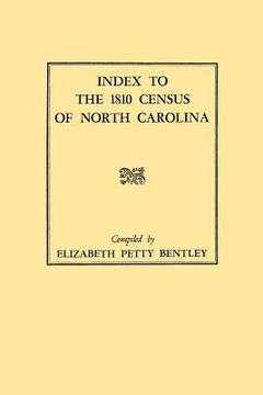 portada index to the 1810 census of north carolina (en Inglés)