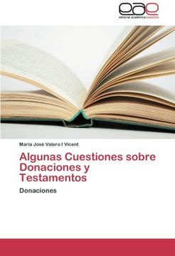 portada Algunas Cuestiones sobre Donaciones y Testamentos: Donaciones