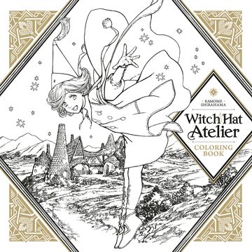 portada Witch Hat Atelier Coloring Book (en Inglés)