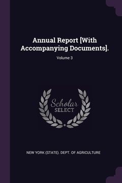 portada Annual Report [With Accompanying Documents].; Volume 3