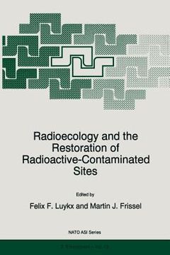 portada radioecology and the restoration of radioactive-contaminated sites (en Inglés)
