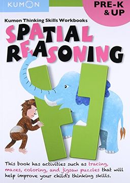 portada Spatial Reasoning, Grade Pre-K (Thinking Skills Workbooks) (Kumon Thinking Skills Workbooks) 