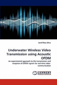 portada underwater wireless video transmission using acoustic ofdm (en Inglés)
