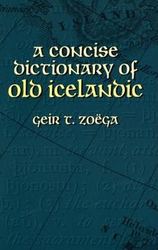 portada a concise dictionary of old icelandic (in English)