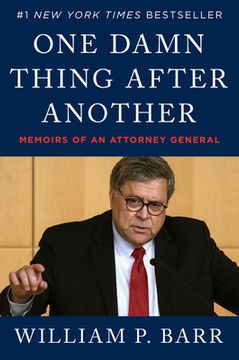 portada One Damn Thing After Another: Memoirs of an Attorney General (in English)