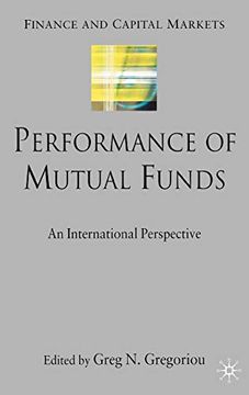 portada Performance of Mutual Funds: An International Perspective (Finance and Capital Markets Series) (in English)