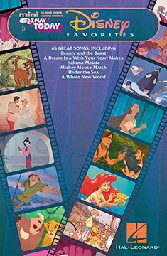 portada Disney Favorites: Mini e-z Play Today Volume 5 (en Inglés)