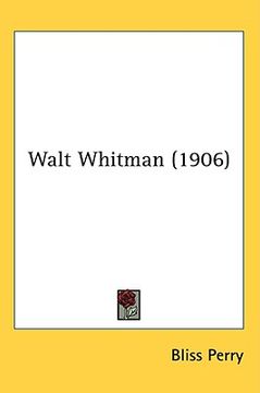 portada walt whitman (1906) (en Inglés)