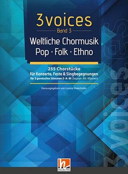 portada 3 Voices Band 3 - Weltliche Chormusik