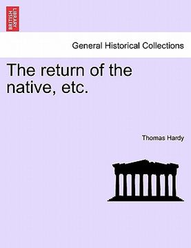 portada the return of the native, etc. (en Inglés)