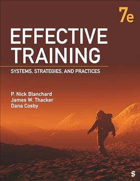 portada Effective Training: Systems, Strategies, and Practices