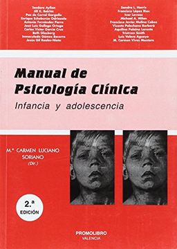 portada Manual de Psicologia Clinica: Infancia y Adolescencia (2ª Ed. )