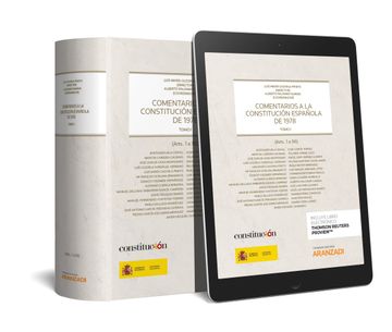 portada Comentarios a la Constitución Española de 1978 - 2 Tomos (Papel + E-Book) (Gran Tratado) (in Spanish)