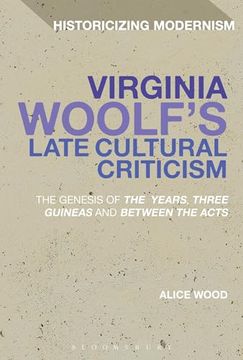portada Virginia Woolf's Late Cultural Criticism