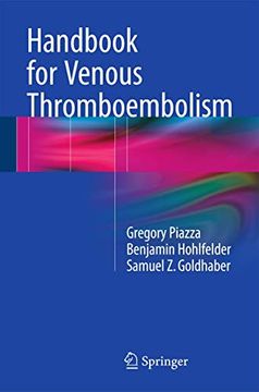 portada Handbook for Venous Thromboembolism (en Inglés)