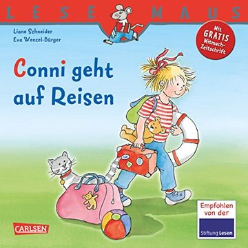 portada LESEMAUS 79: Conni geht auf Reisen: Mit Gratis Mitmach-Zeitschrift (in German)