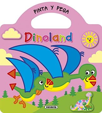 portada Pinta y Pega - Dinoland 2