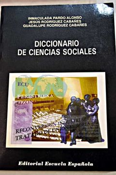 portada Diccionario de ciencias sociales