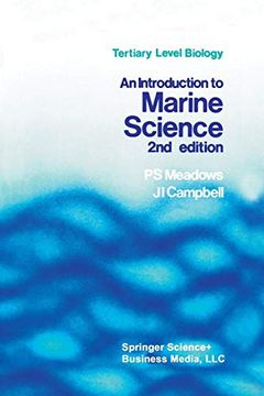 portada An Introduction to Marine Science (Tertiary Level Biology) (in English)