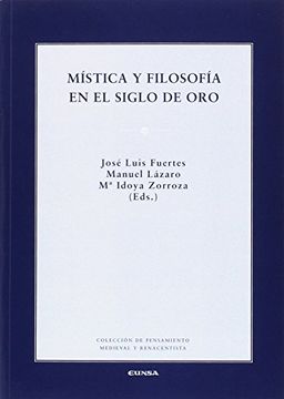 portada Mística y Filosofía en el Siglo de oro (in Spanish)
