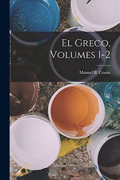 portada El Greco, Volumes 1-2 (in Spanish)