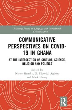 portada Communicative Perspectives on Covid-19 in Ghana (Routledge Studies in Language and Intercultural Communication) (en Inglés)
