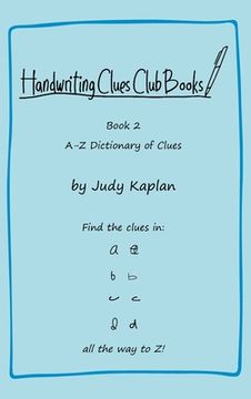 portada Handwriting Clues Club - Book 2: A-Z Dictionary of Clues (in English)