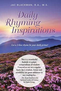 portada Daily Rhyming Inspirations: Let a 2-Line Rhyme Be Your Daily Prime! (en Inglés)