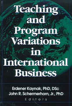 portada teaching and program variations in international business (en Inglés)