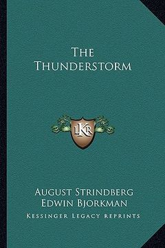 portada the thunderstorm (in English)